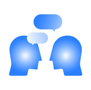 対面コミュニケーションのアイコン